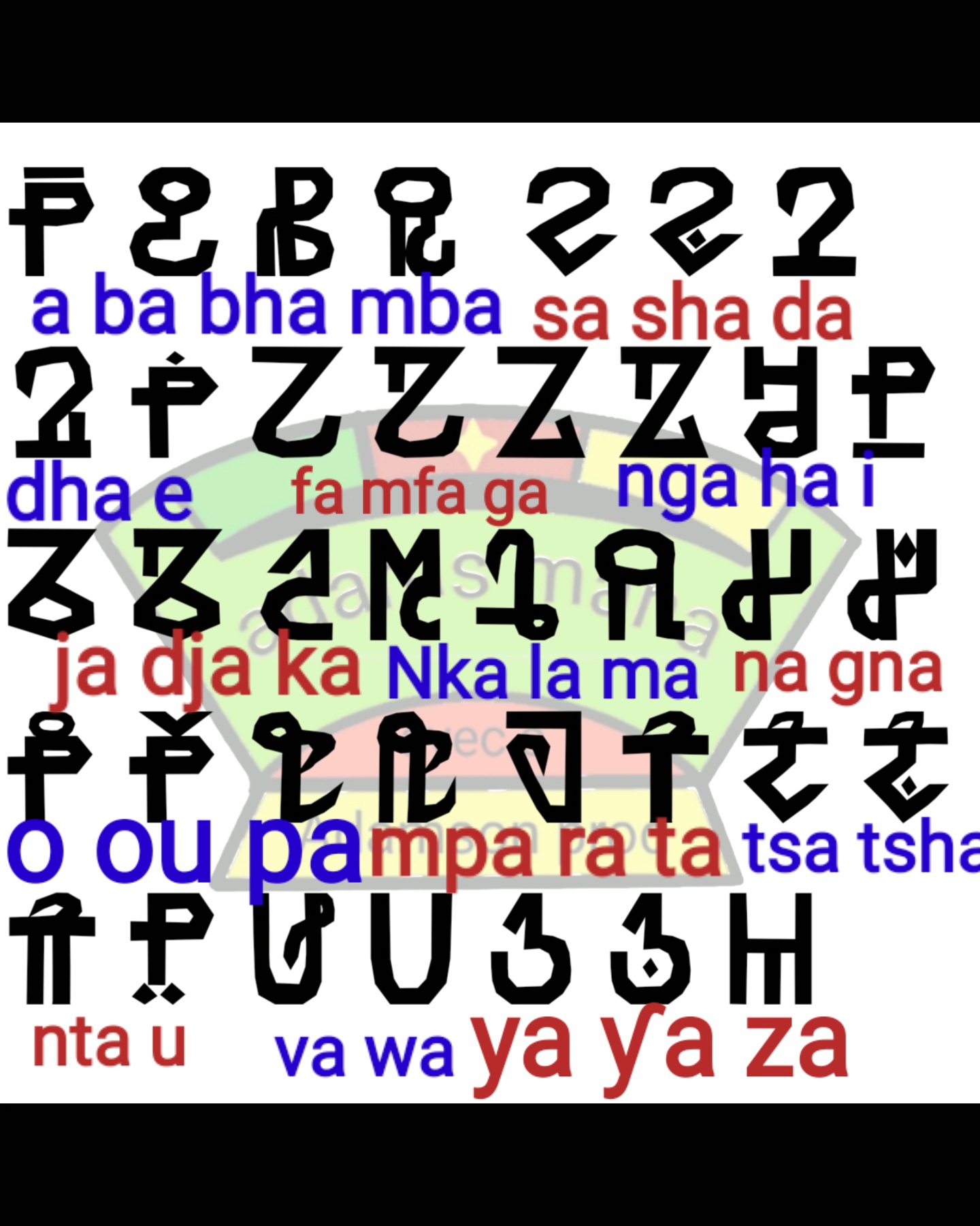Alphabet MONO